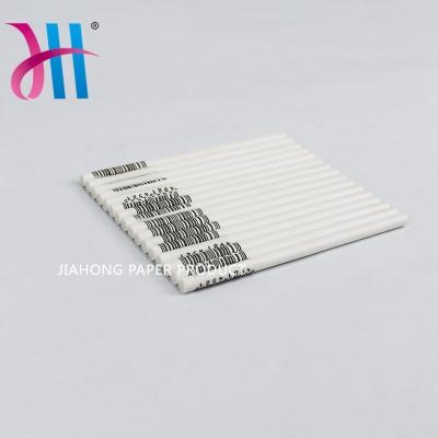 Bastoncini di carta per codici a barre ecologici per uso alimentare Produzione 3,85 * 76 mm
