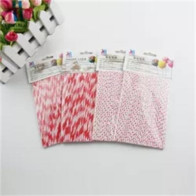 Bastoncini di carta colorati con stampa personalizzata
